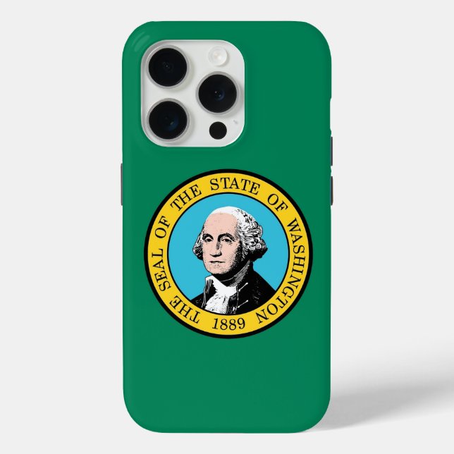 Étui Case-Mate pour iPhone 15 Pro, drapeau de l'Ét (Verso)