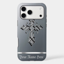 Étui Chrome Croix Médiévale pour iPhone XS Max