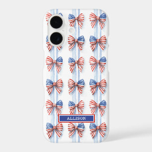 Étui Coque Monogrammé à Nœuds Patriotiques Case-Ma