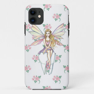 Étui Cute Tooth Fairy et Fleurs Féminin pour iPhon
