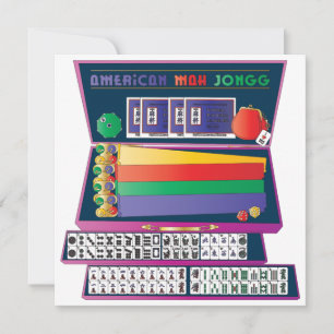 Étui de cartes Mah Jongg
