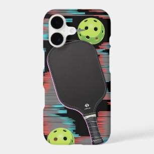 Étui de mouvement de raquette de pickleball néon