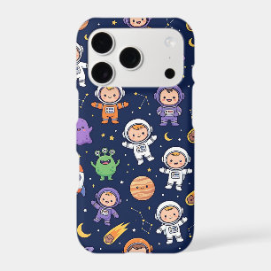 Étui de smartphone à motif de fusée spatiale