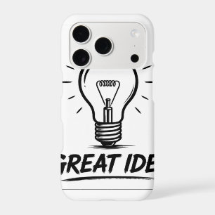 Étui de téléphone à ampoule Grande Idée