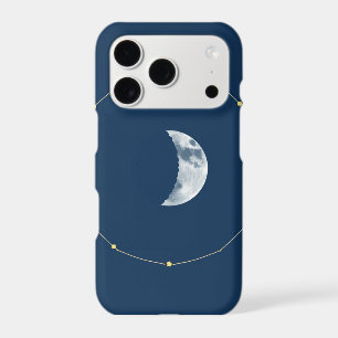 Étui de téléphone à aquarelle céleste - Indigo et