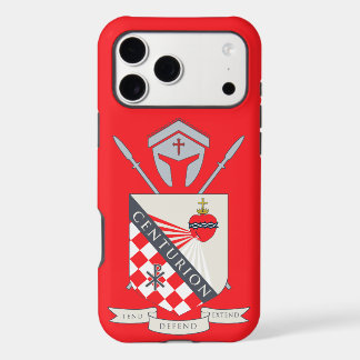 étui de téléphone à blason de centurion