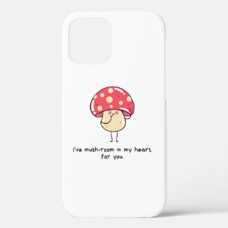 étui de téléphone à champignon mignon