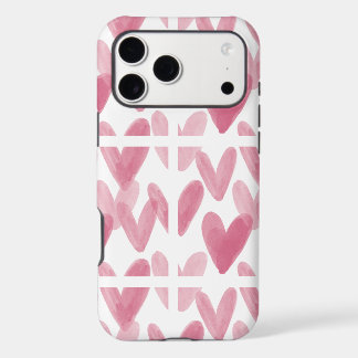 Étui de téléphone à motif Cœur Rose Mignon | étui 