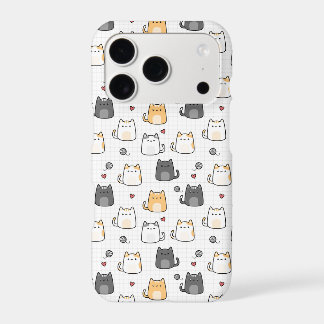 Étui de téléphone à motif de chat mignon Kawaii |
