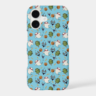 Étui de téléphone à motif de fantômes de plage