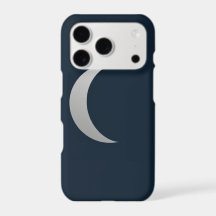 Étui de téléphone à motif de phase lunaire en art