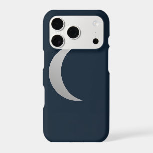 Étui de téléphone à motif de phase lunaire en art