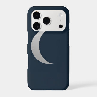 Étui de téléphone à motif de phase lunaire en art