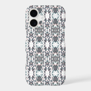 Étui de téléphone à motif imprimé Ikat d'automne c