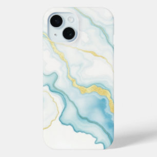 Étui de téléphone à motif marbré pour iPhone