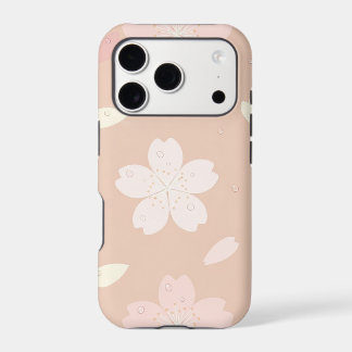Étui de téléphone à motif sans couture de fleurs d