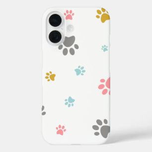 Étui de téléphone à pattes de chat mignon
