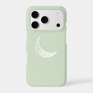 Étui de téléphone à phase lunaire aquarelle douce