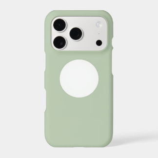 Étui de téléphone à phase lunaire minimaliste plat