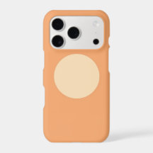 Étui de téléphone à phase lunaire minimaliste plat