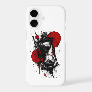 Étui de téléphone à sablier Grunge