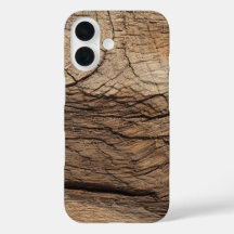 Étui de téléphone à texture de bois patiné