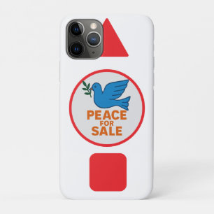 Étui de téléphone à thème de paix conçu