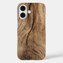 Étui de téléphone à veinure de bois à écoulement n