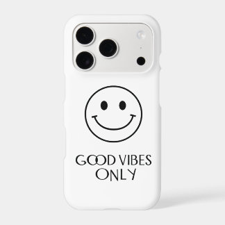 Étui de téléphone à visage souriant minimaliste "G
