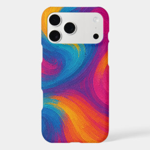 Étui de téléphone abstrait Retro Wave 4