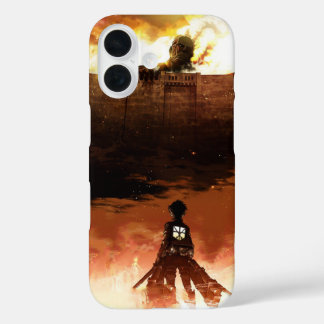 Étui de téléphone Anime Attack On Titan Colossal T