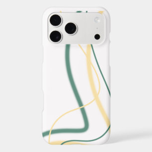 Étui de téléphone avec art en ligne abstrait Ver