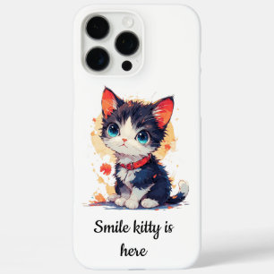 Étui de téléphone avec chat de dessin animé mignon