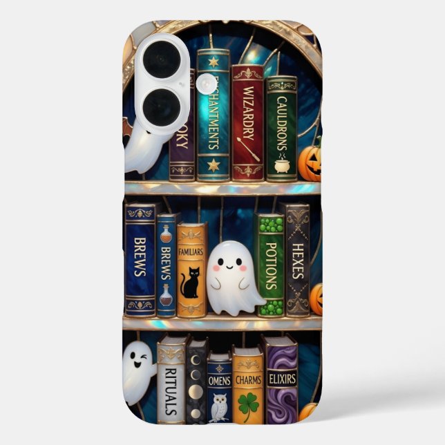 Étui de téléphone Bibliothèque de sorcière Potions (Verso)