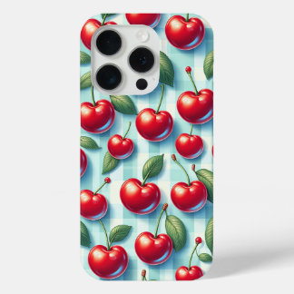 Étui de téléphone Cerise d'été Rétro - Cerise Roug
