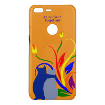 Étui de téléphone Chats Parfaitement Ensemble – Or