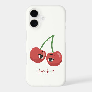Étui de téléphone Cherry Love Eyes Résistant et