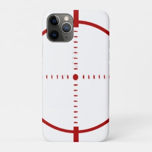 Étui de téléphone cible rouge - Graphisme de rétic