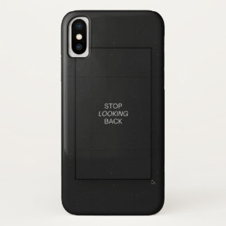 Étui de téléphone citation minimaliste noir esthét