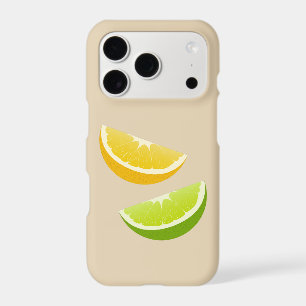 Étui de téléphone Citron Citrus Minimaliste Lime