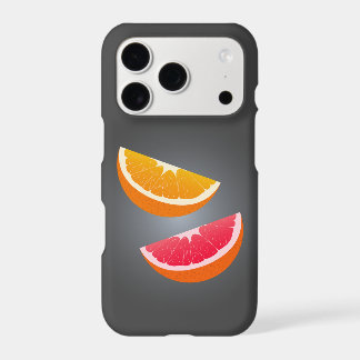 Étui de téléphone Citrus Orange Grapefruit Minimal