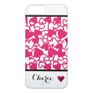Étui de téléphone Cœur Rose Chaud