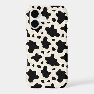 Étui de téléphone Cowboy Western à imprimé vache