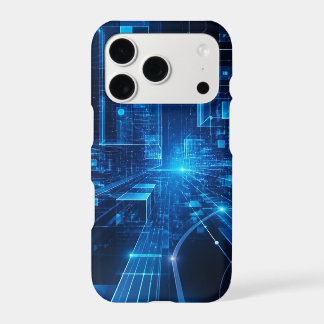 Étui de téléphone cybernétique en technologie numé