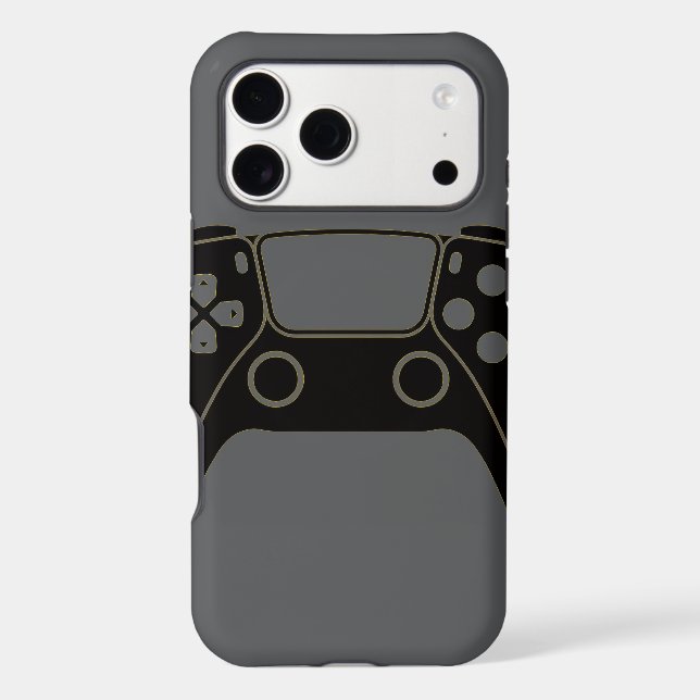 Étui de téléphone de commande de jeu furtif minima (Verso)