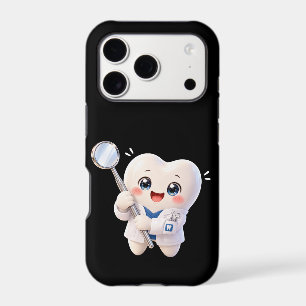 Étui de téléphone de dentiste à dent mignonne Ca