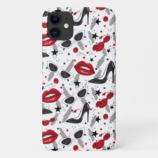 Étui de téléphone de mode beauté (Dos)