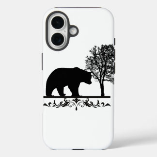étui de téléphone design de l'ours, pomme