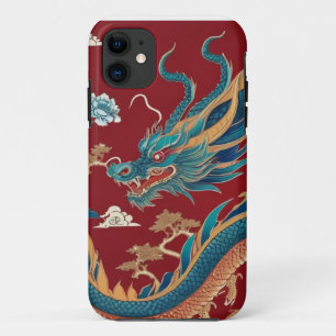 Étui de téléphone Dragon Chinoiserie