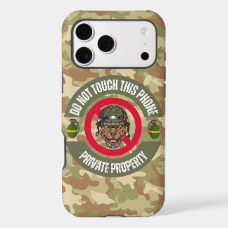 Étui de téléphone drôle camouflage militaire Ne to